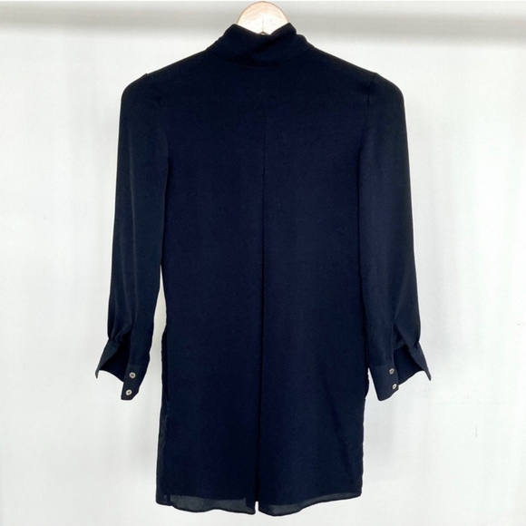 Aritzia Wilfred 100% silk shirt dress. 🖤 - Picture 2 of 4